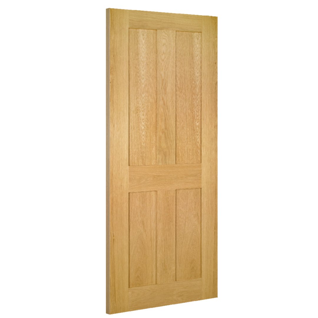 Eton Unfinished Oak Interior Door - Carvers Interiors - Carvers Interiors