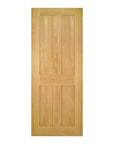 Eton Unfinished Oak Interior Door - Carvers Interiors - Carvers Interiors