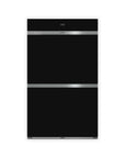 Wolf - M Series Contemporary Black Glass Double Oven - Carvers Interiors - Wolf