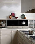 Wolf - M Series Contemporary Black Glass Convection Steam Oven - Carvers Interiors - Wolf