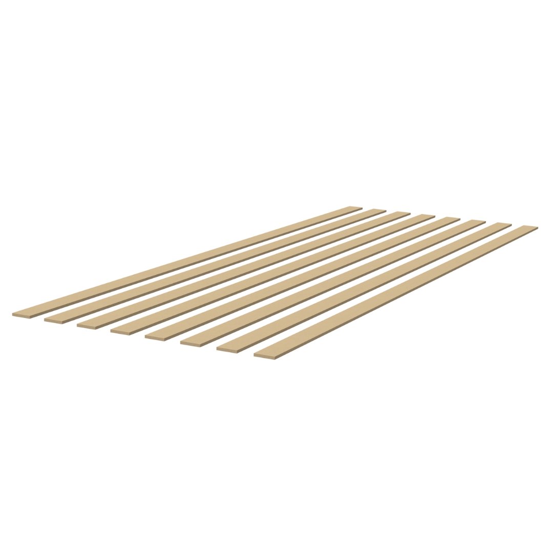 Wall Panel Kit: MDF Bulk Shaker Panel Strips (Kit 19) MR - 8 Slatts - Carvers Interiors - Cheshire Mouldings