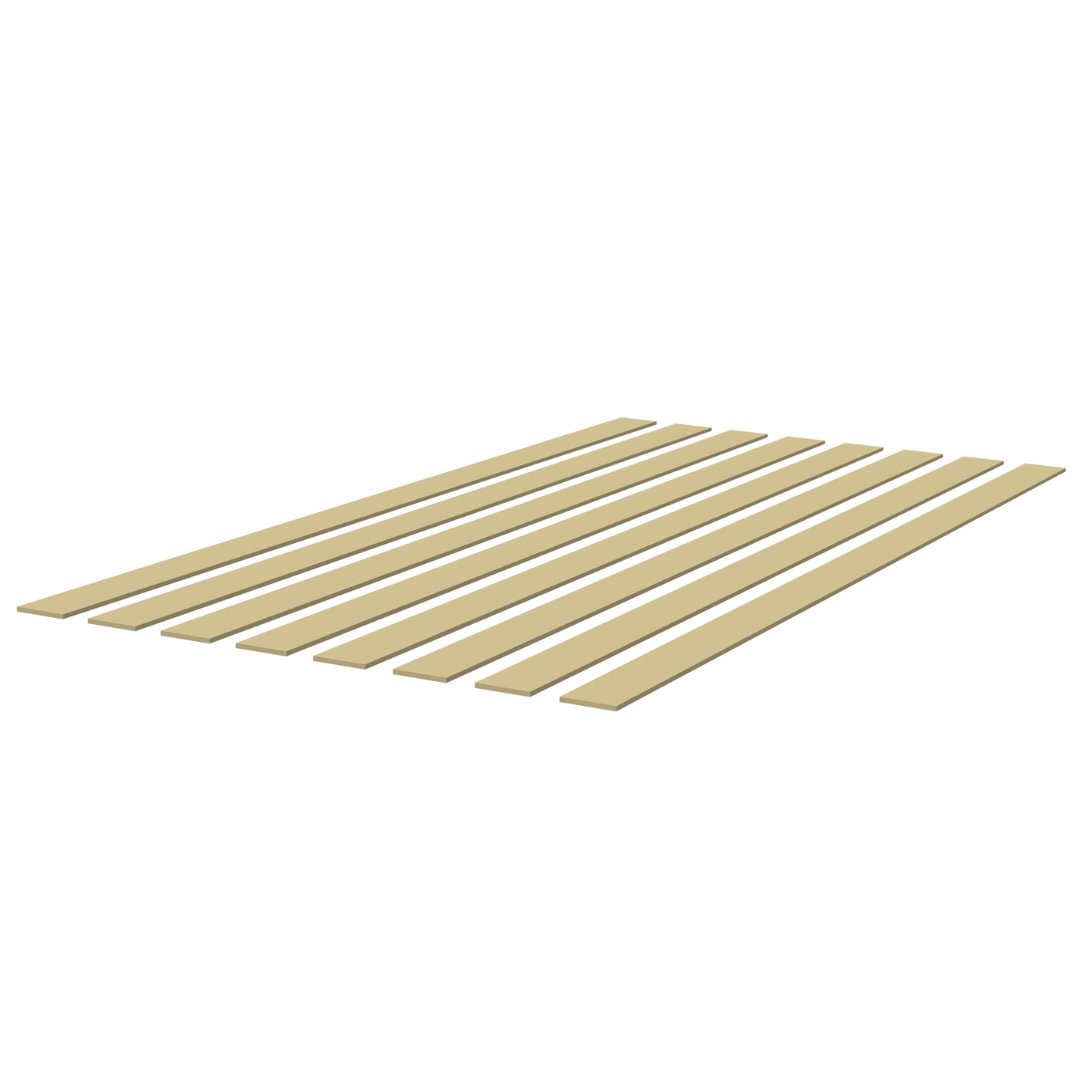 Wall Panel Kit: Mdf Bulk Shaker Panel Strips (Kit 20) MR - 8 Slatts - Carvers Interiors - Cheshire Mouldings