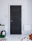 Montreal Dark Grey Ash Interior Door - Carvers Interiors - Carvers Interiors