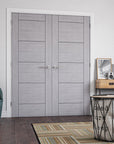 Montreal Light Grey Ash Interior Door - Carvers Interiors - Carvers Interiors