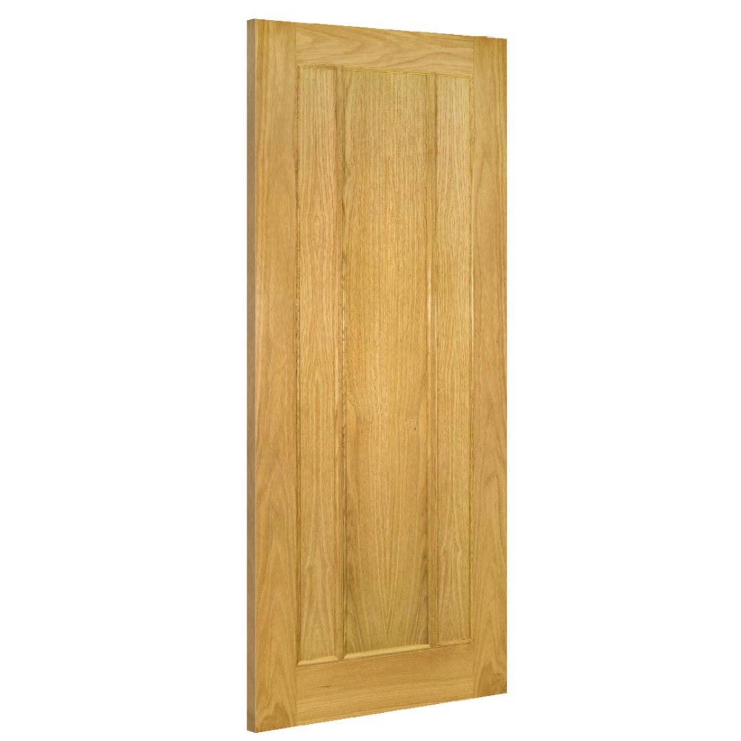 Norwich Unfinished Oak Interior Door - Carvers Interiors - Carvers Interiors