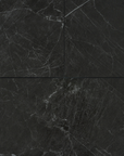 5.5mm SPC Rigid Core Vinyl Flooring – Marble Pre-Grouted Tile – Obscura Black Marble - 1.97m² per Pack