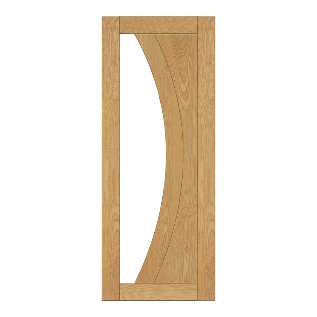 Ravello Prefinished Oak Glazed Interior Door - Carvers Interiors - Carvers Interiors