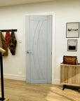 Ravello Light Grey Ash Interior Door - Carvers Interiors - Carvers Interiors