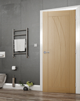 Ravello Prefinished Oak Interior Door - Carvers Interiors - Carvers Interiors