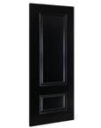 Sandringham Black Finish Interior Door - Carvers Interiors - Carvers Interiors