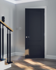 Sandringham Black Finish - Fire Door 30 - Interior Door - Carvers Interiors - Carvers Interiors