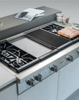 Wolf - Sealed Burner Range - Top, 4 Burner, Chargrill & Griddle - Carvers Interiors - Wolf