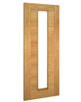 Seville Prefinished Oak Glazed 1L Interior Door - Carvers Interiors - Carvers Interiors