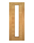 Seville Prefinished Oak Glazed 1L Interior Door - Carvers Interiors - Carvers Interiors