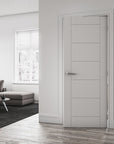 Seville White Primed - Fire Door 30 - Interior Door - Carvers Interiors - Carvers Interiors