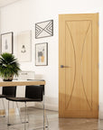 Sorrento Prefinished Oak Interior Door - Carvers Interiors - Carvers Interiors