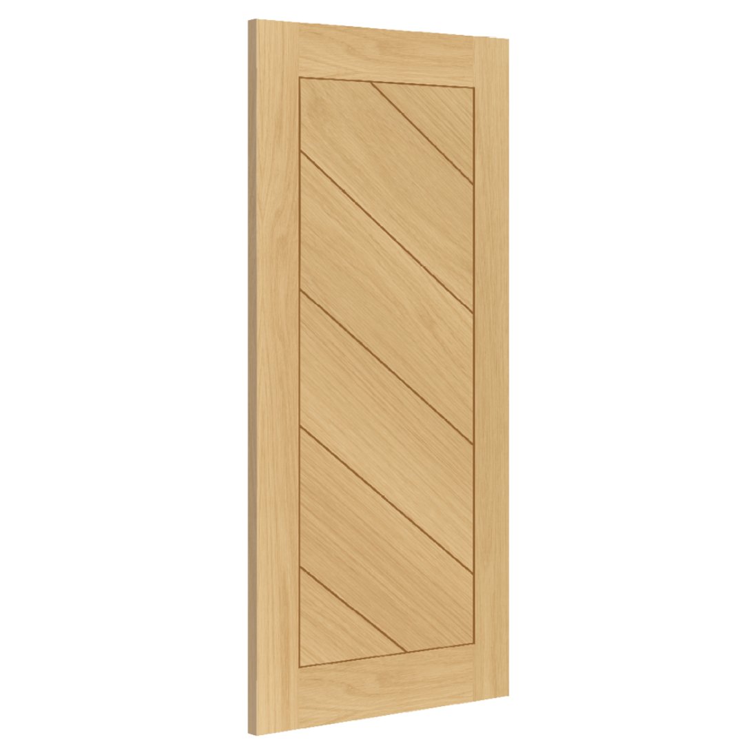 Torino Prefinished Oak Interior Door - Carvers Interiors - Carvers Interiors