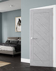 Torino Light Grey Ash Interior Door - Carvers Interiors - Carvers Interiors