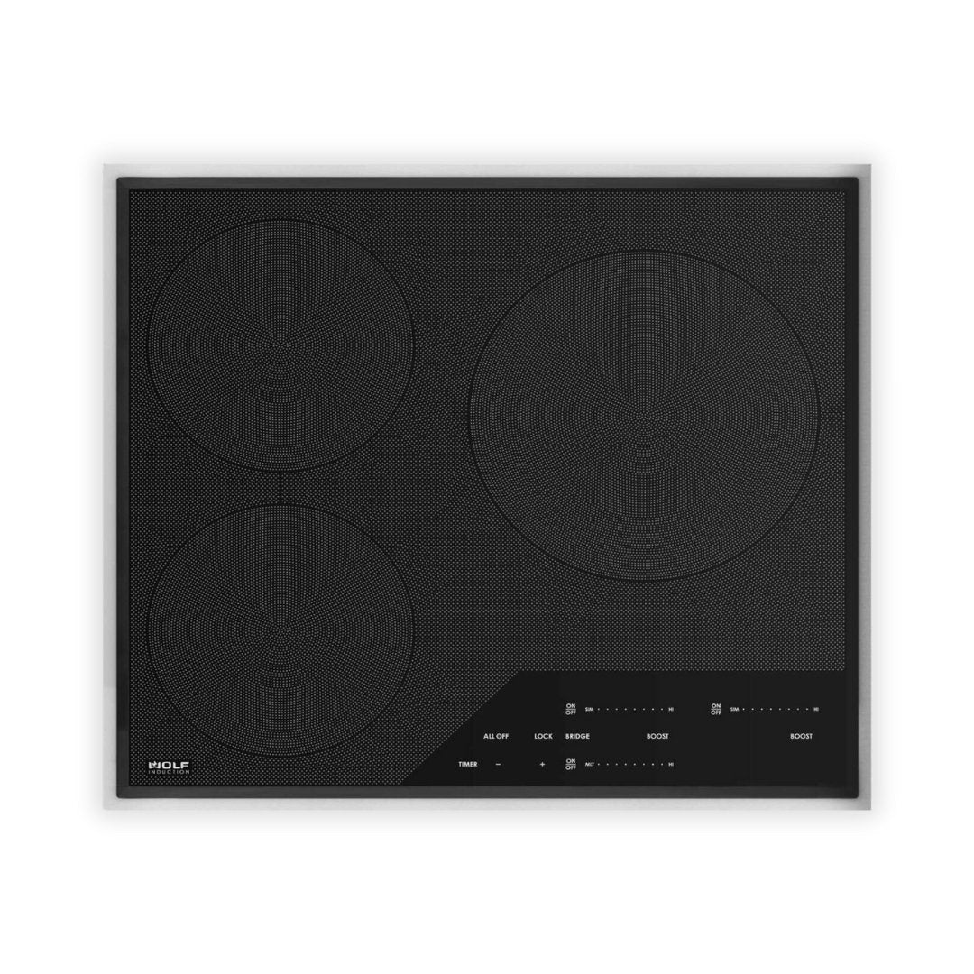 Wolf - Transitional Induction 3 Cooktop - Carvers Interiors - Wolf