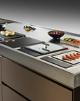 Wolf - Transitional Steamer Module - Integrated Cooktops - Carvers Interiors - Wolf