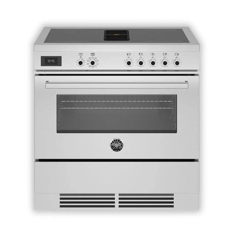 Bertazzoni Air-Tec 90cm Induction Top and Integrated Hood - Carvers Interiors - Cookers and Bathroom Showroom Wolverhampton