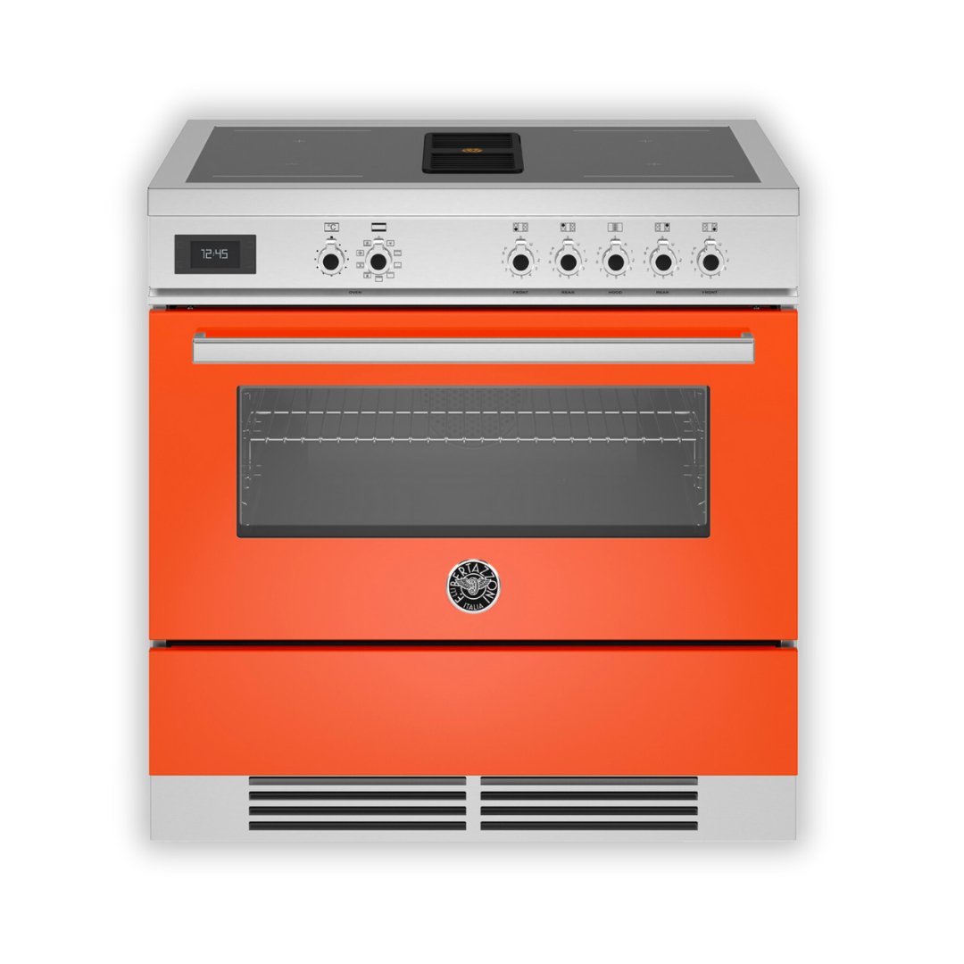 Bertazzoni Air - Tec 90cm Induction Top and Integrated Hood - Carvers Interiors - Bertazzoni