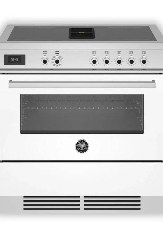 Bertazzoni Air-Tec 90cm Induction Top and Integrated Hood - Carvers Interiors - Cookers and Bathroom Showroom Wolverhampton