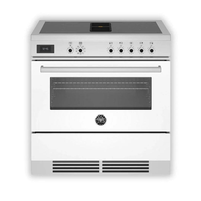 Bertazzoni Air-Tec 90cm Induction Top and Integrated Hood - Carvers Interiors - Cookers and Bathroom Showroom Wolverhampton