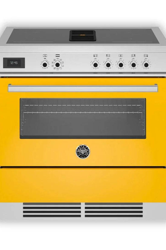 Bertazzoni Air-Tec 90cm Induction Top and Integrated Hood - Carvers Interiors - Cookers and Bathroom Showroom Wolverhampton