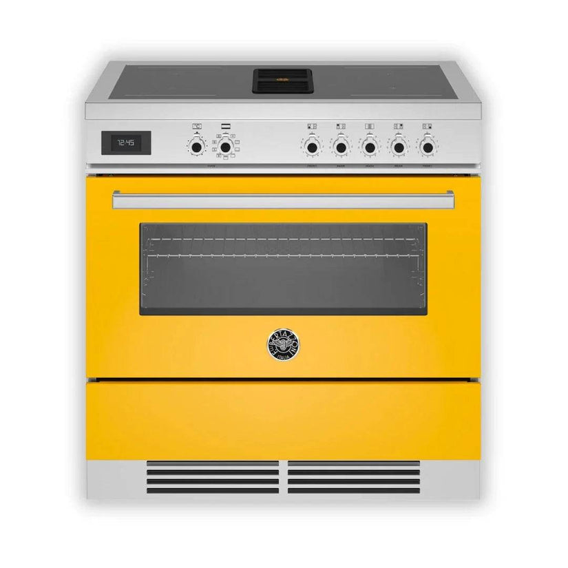 Bertazzoni Air-Tec 90cm Induction Top and Integrated Hood - Carvers Interiors - Cookers and Bathroom Showroom Wolverhampton