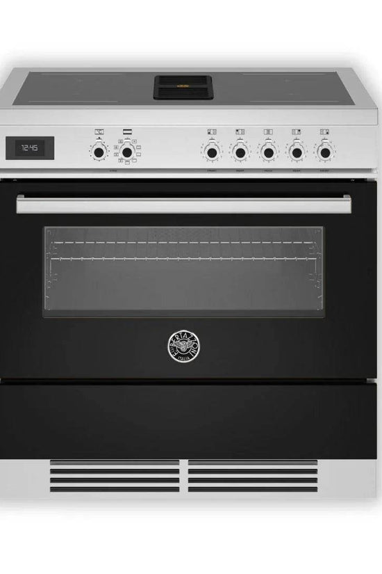 Bertazzoni Air-Tec 90cm Induction Top and Integrated Hood - Carvers Interiors - Cookers and Bathroom Showroom Wolverhampton