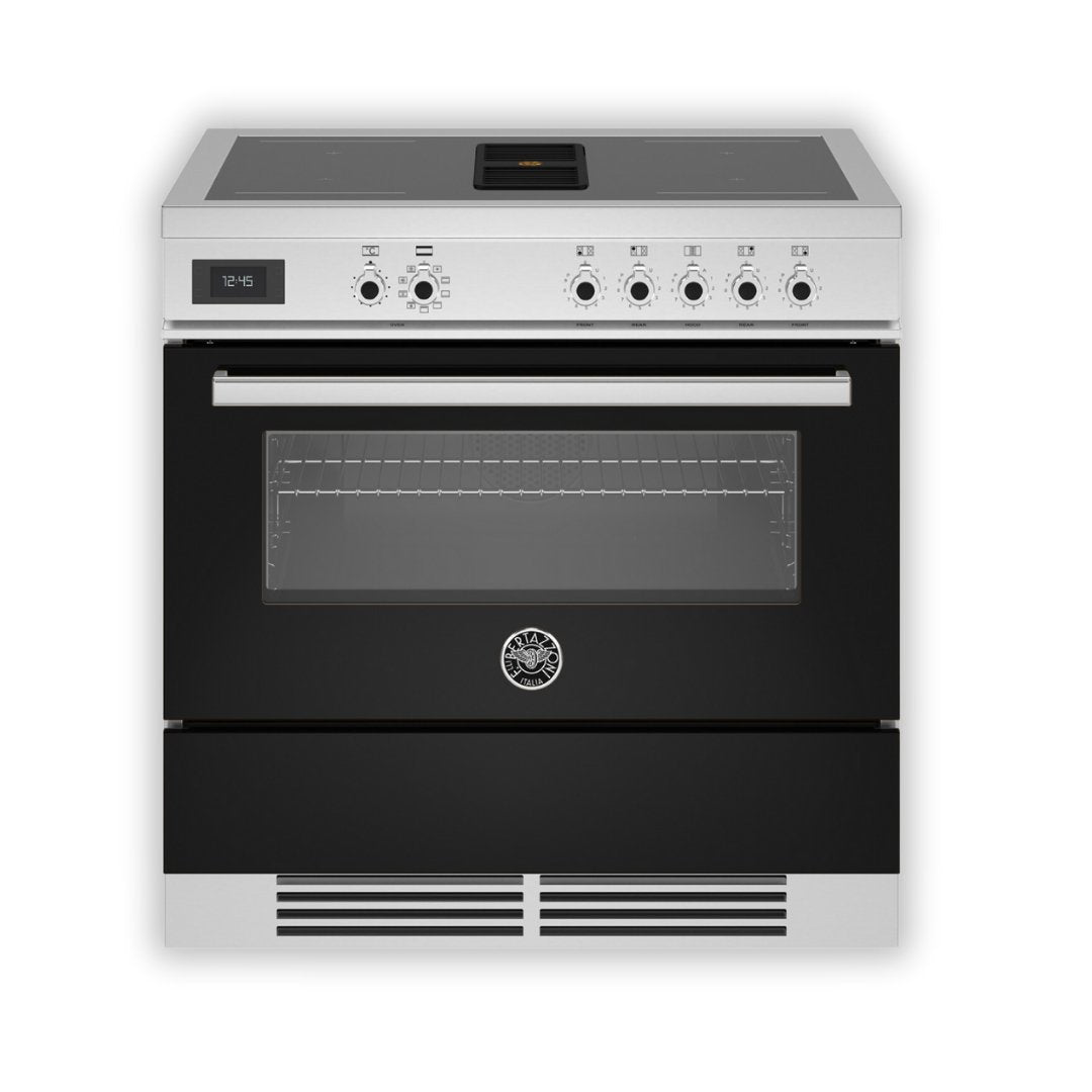 Bertazzoni Air - Tec 90cm Induction Top and Integrated Hood - Carvers Interiors - Bertazzoni