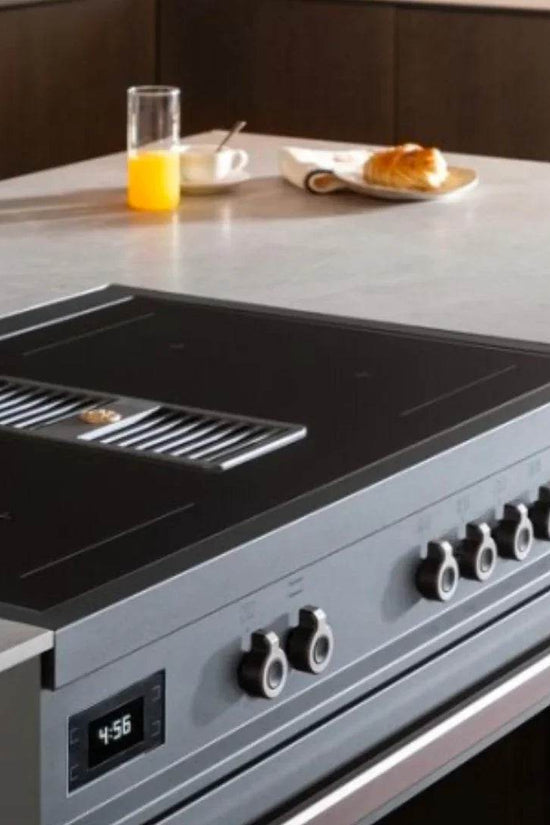 Bertazzoni Air-Tec 90cm Induction Top and Integrated Hood - Carvers Interiors - Cookers and Bathroom Showroom Wolverhampton