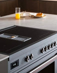 Bertazzoni Air - Tec 90cm Induction Top and Integrated Hood - Carvers Interiors - Bertazzoni