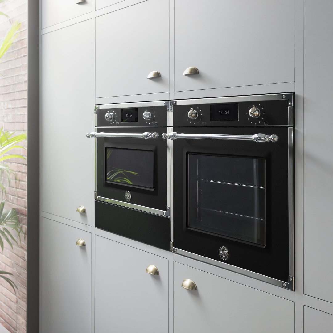 Bertazzoni Heritage - 60cm Electric Built - in Oven, 9 Functions with Thermometer - Carvers Interiors - Carvers Interior