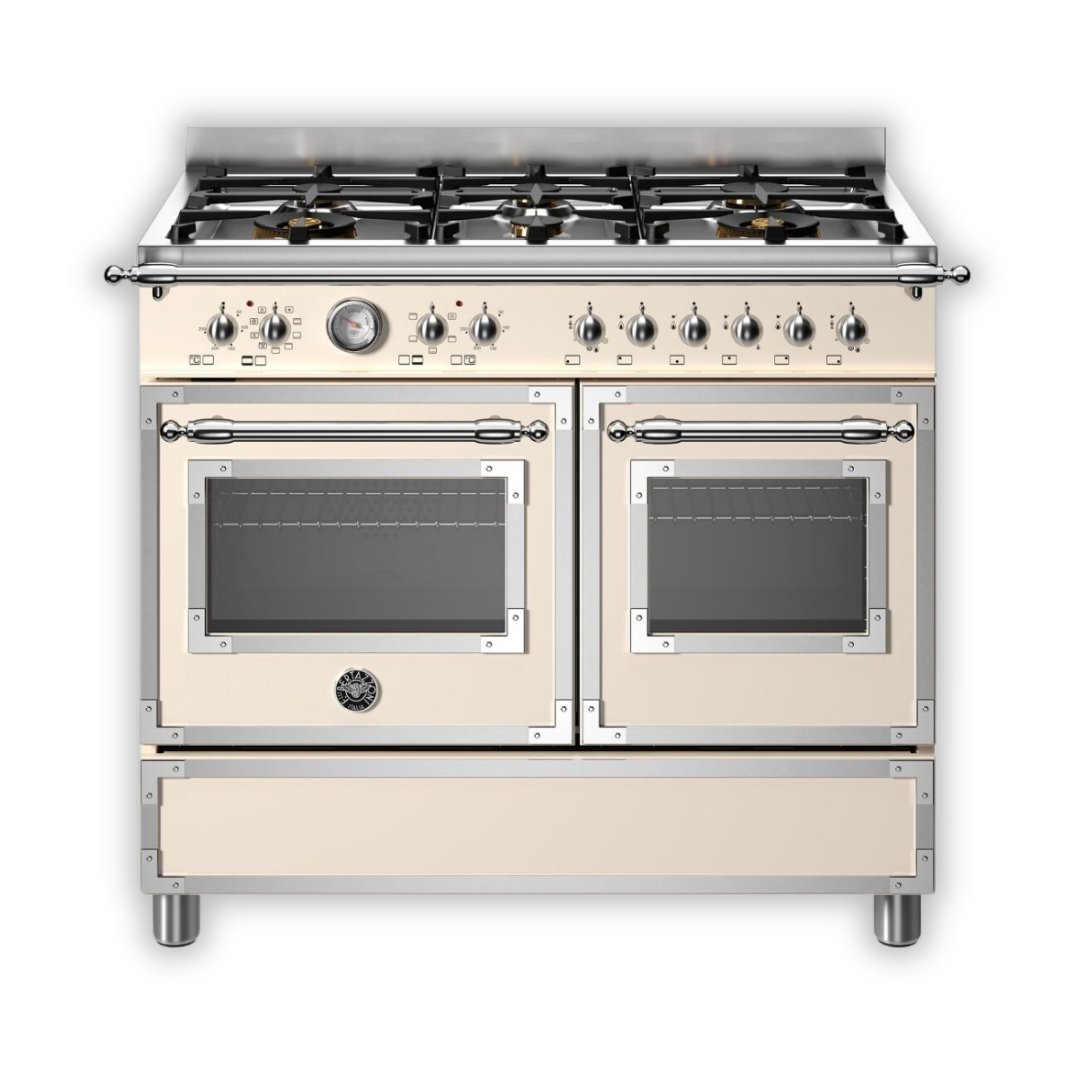 Bertazzoni Heritage Series 100cm DF Twin Cooker - Carvers Interiors - Carvers Interior