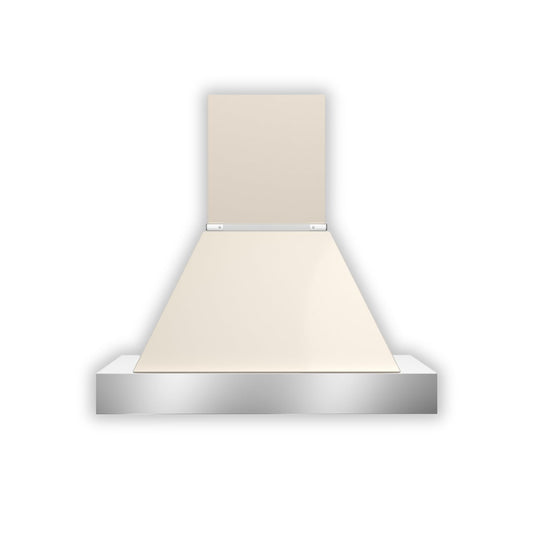 Bertazzoni Heritage Series 100cm Wall Mount Hood 1 Motor KC36HERTNE - Ivory - Carvers Interiors - Carvers Interior