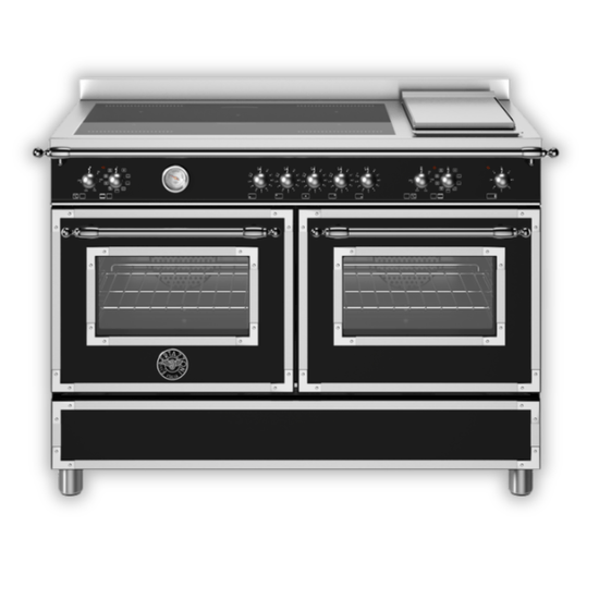 Bertazzoni Heritage Series 120cm Induction Twin Cooker - Carvers Interiors - Bertazzoni