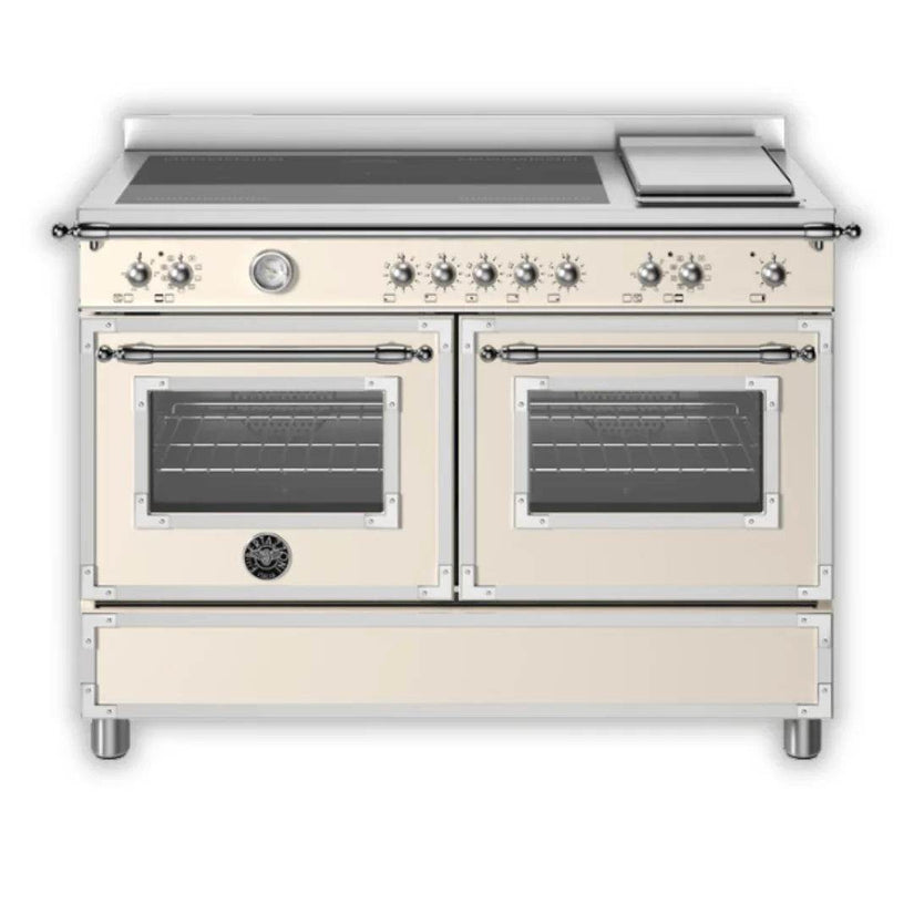 Bertazzoni Heritage Series 120cm Induction Twin Cooker - Carvers Interiors - Cookers and Bathroom Showroom Wolverhampton