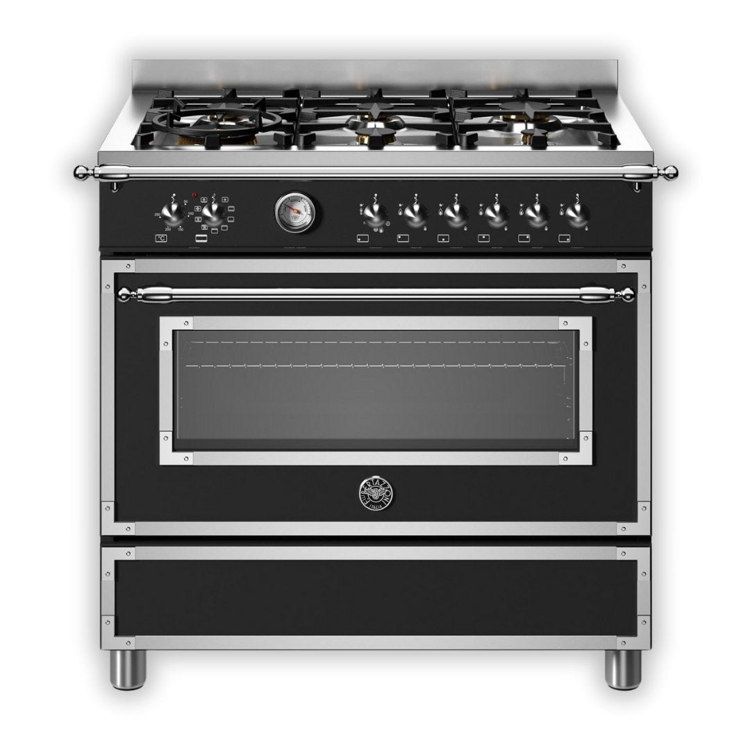 Bertazzoni Heritage Series 90cm DF Single Cooker - Carvers Interiors - Carvers Interior