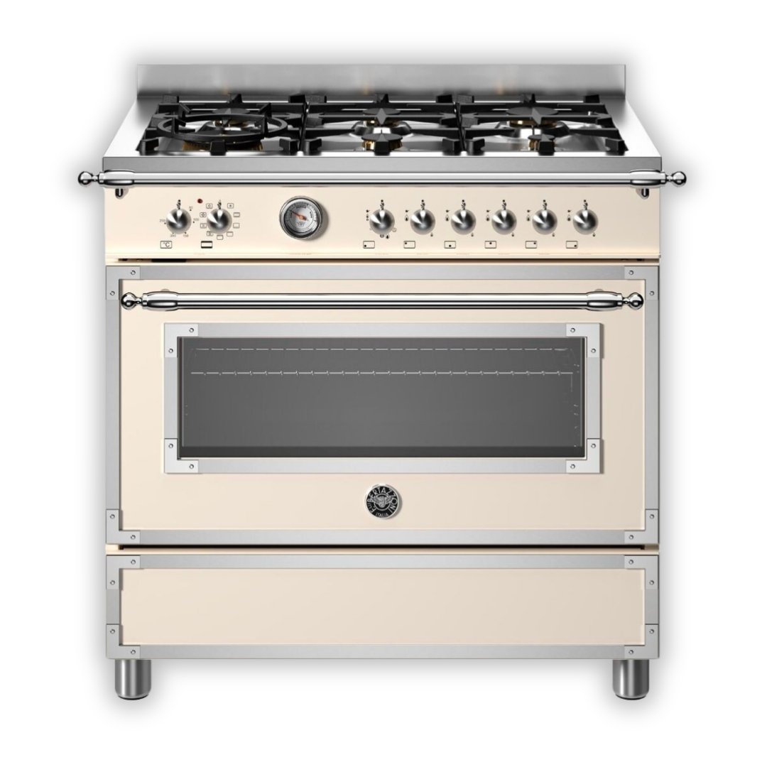 Bertazzoni Heritage Series 90cm DF Single Cooker - Carvers Interiors - Carvers Interior