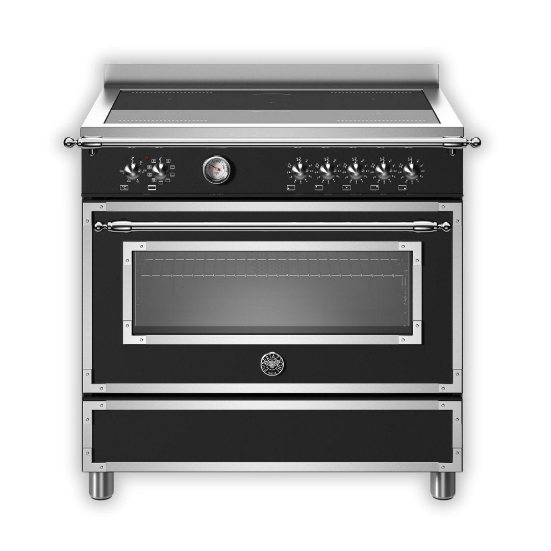 Bertazzoni Heritage Series 90cm Induction Single Cooker - Carvers Interiors - Carvers Interior