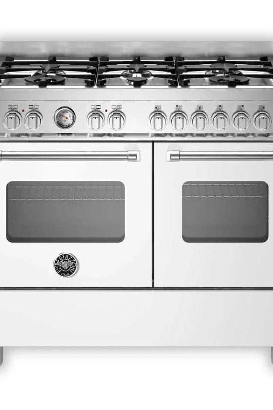 Bertazzoni Master Series 100cm DF Twin Cooker - Matt White - Carvers Interiors - Cookers and Bathroom Showroom Wolverhampton