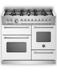 Bertazzoni Master Series 100cm DF XG Cooker - Matt White - Carvers Interiors - Bertazzoni