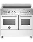 Bertazzoni Master Series 100cm Induction Twin Cooker - Matt White - Carvers Interiors - Bertazzoni