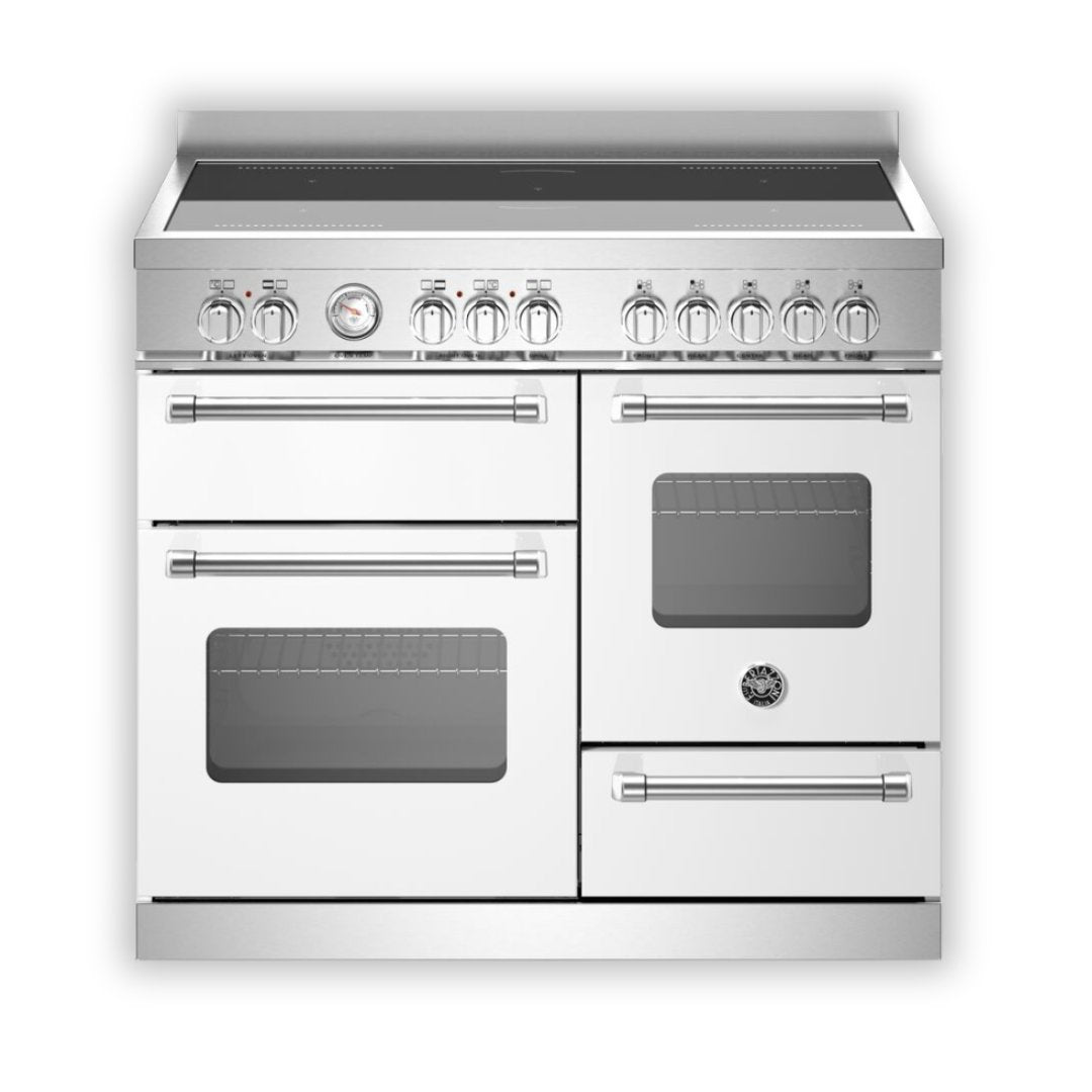 Bertazzoni Master Series 100cm Induction XG Cooker - Matt White - Carvers Interiors - Bertazzoni