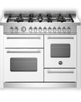 Bertazzoni Master Series 110cm DF XG Cooker - Matt White - Carvers Interiors - Bertazzoni