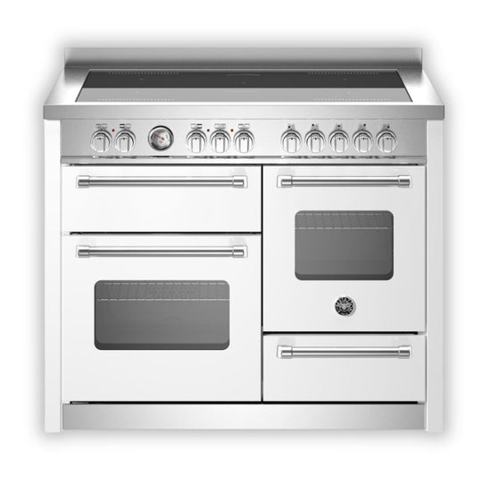 Bertazzoni Master Series 110cm Induction XG Cooker - Matt White - Carvers Interiors - Bertazzoni