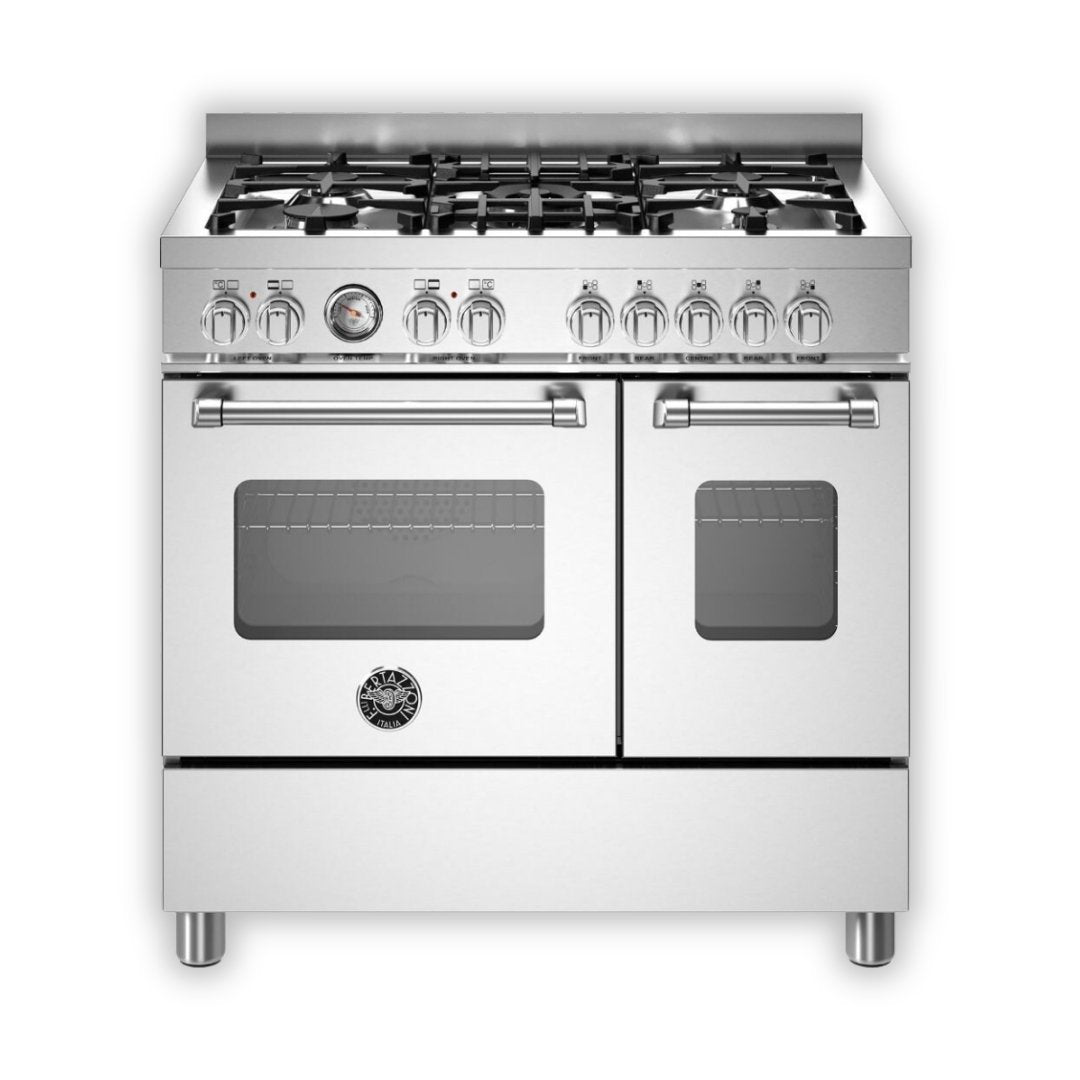 Bertazzoni Master Series 90cm DF Twin Cooker - Carvers Interiors - Carvers Interior