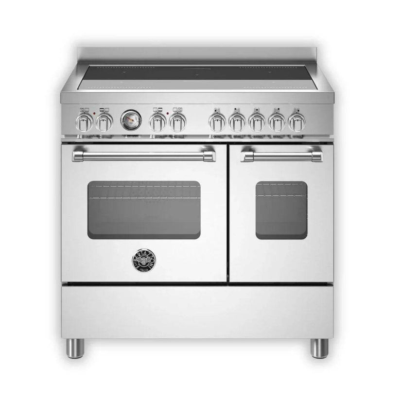 Bertazzoni Master Series 90cm Induction Twin Cooker - Carvers Interiors - Cookers and Bathroom Showroom Wolverhampton